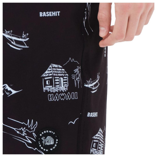 Basehit Ανδρικό μαγιό Men's Packable Board Shorts Basehit Ανδρικό μαγιό Men's Packable Board Shorts